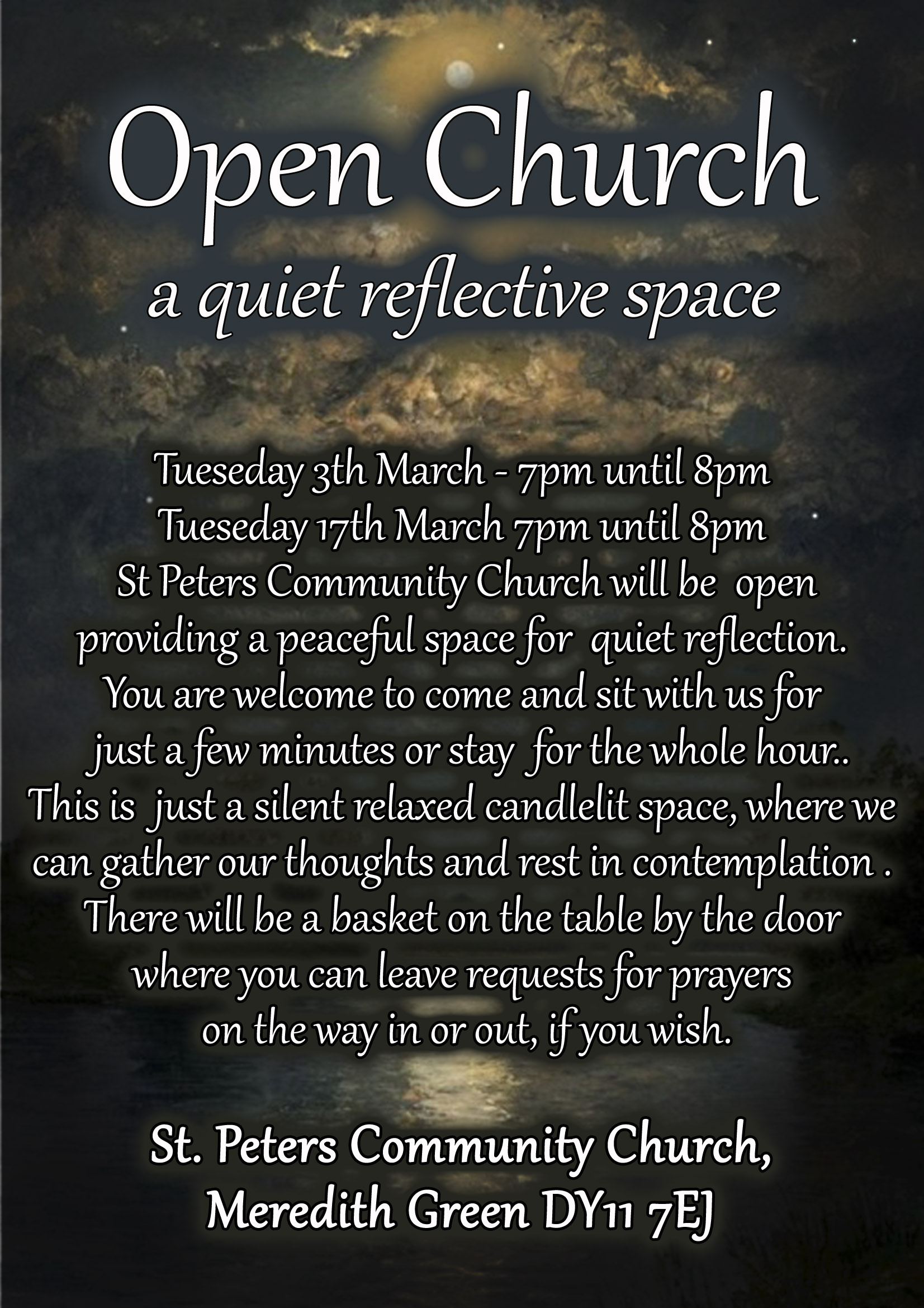 Quiet space poster 2026